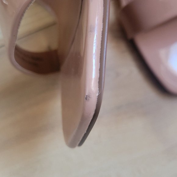 Asos Design Neva Barely There Heeled Sandals Nude Size 10 - Picture 10 of 10